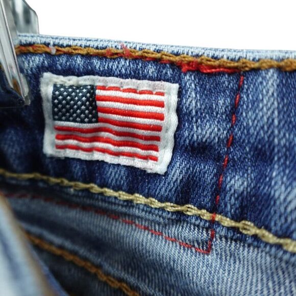 True Religion Ankle-Length Blue Jeans Size 26 USA - Picture 13 of 15